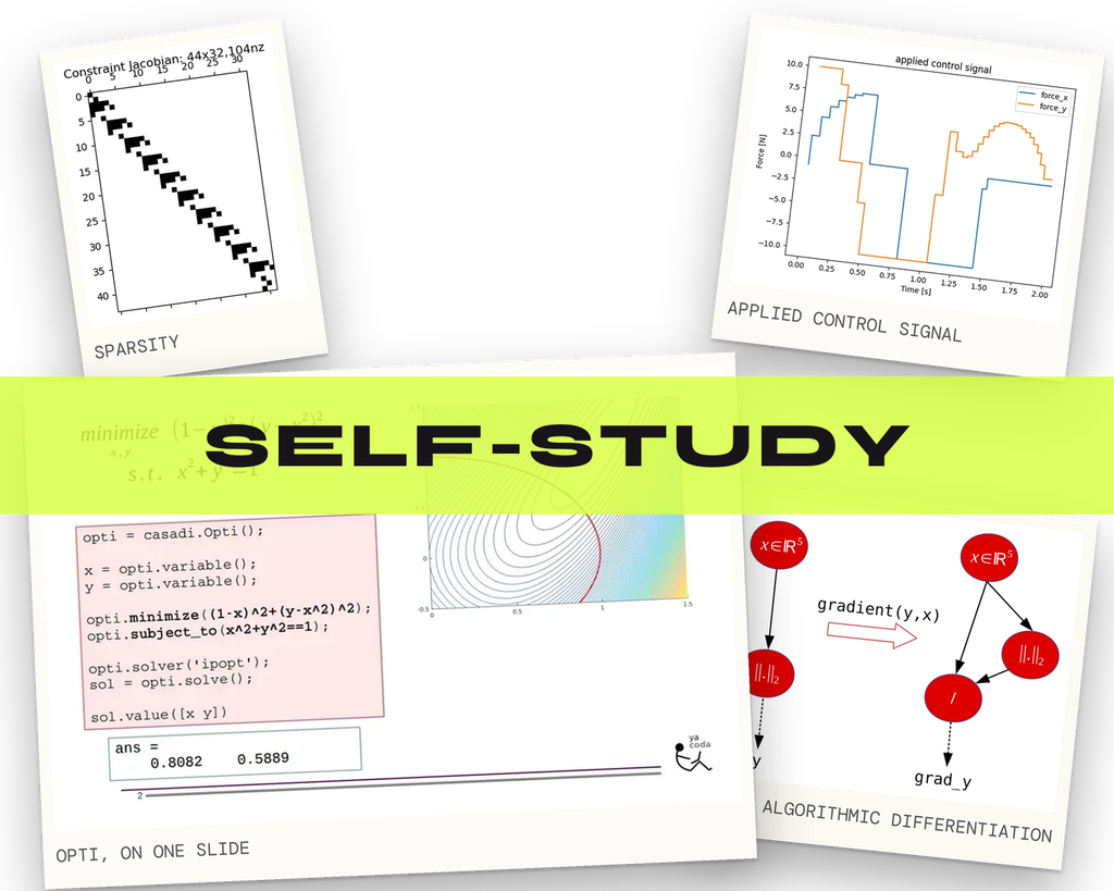 Online CasADi basic training — Self-study (Oct 2026)